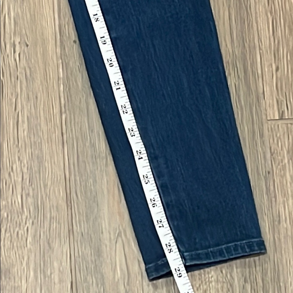 Hudson Jeans Collin Skinny Girls Blue Tapered Denim Bottoms Slim Vintage - Picture 12 of 14
